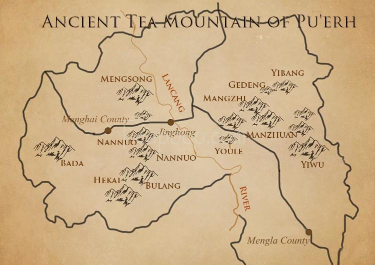  Ancient Tea Mountains of Pu'erh